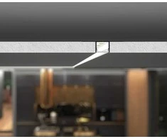 Bikuvalt LED juostos profilis PLANE14 IN, anoduoto aliuminio sp., 2m
