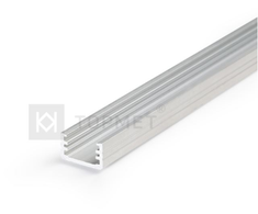 LED juostos profilis SLIM8, neanoduotas aliuminis, 3m
