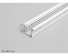 Bikuva.lt LED juostos profilis SMART-IN10 AC2/Z, baltas, 2m