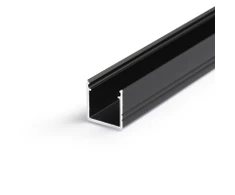 Bikuva.lt LED juostos profilis SMART10 AC2/Z, juodas, 2m