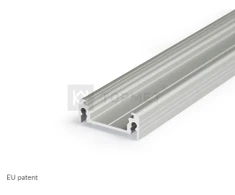 LED juostos profilis SURFACE14 EF/TY, anoduotas aliuminis, 2m
