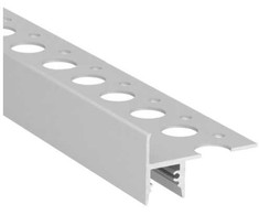 LED juostos profilis UP-TILE10 A, anoduotas aliuminis, 3m