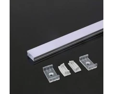 LED juostos profilis V-TAC, aliuminis, 2000x23.5x10mm, baltos spalvos.