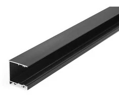 LED juostos profilis VARIO30-03 ACDE-9/TY, juodas, 3m