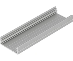 LED juostos profilis WIDE24 G/W, anoduotas aliuminis, 2m