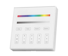 V-tac LED juostos sieninis valdiklis, 4 zonų, skirtas RGB+W juostai