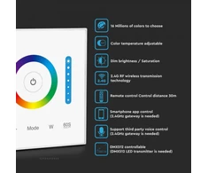 V-tac LED juostos sieninis valdiklis, skirtas RGB/RGBW/RGB+CCT LED juostai