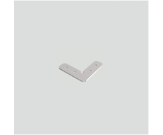 LED kampinio profilio L formos sujungimas, metalo sp., 20326-CC
