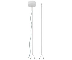 LED linijinio šviestuvo LINEAR INDIVILED pakabinimo rinkinys, baltas