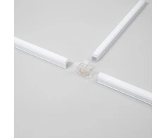 LED linijinio šviestuvo T formos sujungimas LEDBAR, baltas