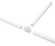 LED linijinio šviestuvo T formos sujungimas LEDBAR, baltas