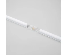 LED linijinio šviestuvo tiesus sujungimas LEDBAR, baltas