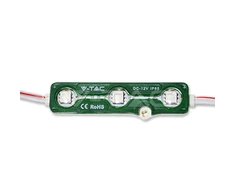 V-tac LED Modulis 3SMD, IP67, SMD5050, žalia šviesos spalva