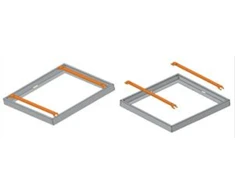 Agalight LED panelės EUROPANEL rėmas 600x600mm