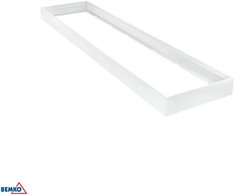 Bemko LED panelės montavimo rėmelis, baltas, 120x30cm