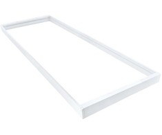 Bemko LED panelės rėmelis ECO, 120x30cm, baltas