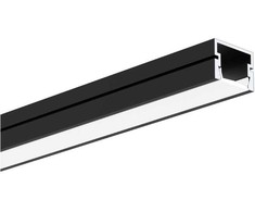 LED paviršinis profilis PDS-4-PLUS, juodas, 3m