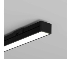 LED paviršinis profilis PDS-4-PLUS, juodas, 3m