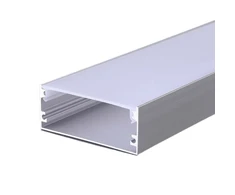 V-tac LED paviršinis profilis su dangteliu, sidabro sp., 2m