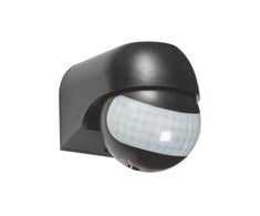 LED PIR judesio daviklis OPTONICA, juodas, IP54