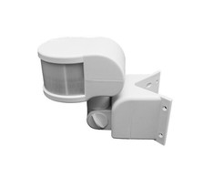 LED PIR judesio daviklis OPTONICA, baltas, 300°, IP44