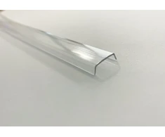 LED profilio dangtelis ROMA/BERLINO, skaidrus, 2m