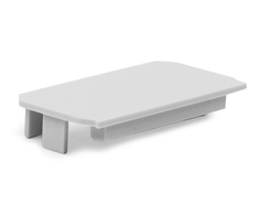 LED profilio KOZEL-50 užbaigimo elementas, pilkas.
