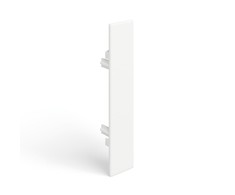 LED profilio PLAKIN-DUO užbaigimas, baltas