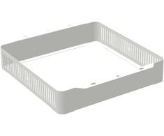 LED šviestuvo CANOPY COMPACT paviršinio montavimo rėmelis, baltas