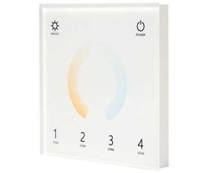 LED valdiklis, liečiamu ekranu, baltas, DMX512, RF 2.4Ghz