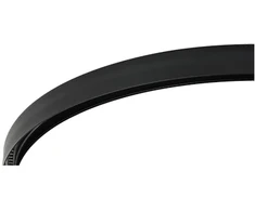 Lenktas magnetinis bėgelis VIOKEF MAGNETIC CURVY, juodas, ketvirtis 900mm apskritimo, 02/0400-C