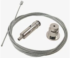 Es System Linijinio šviestuvo FX45 pakabinimo elementas, 1.5m