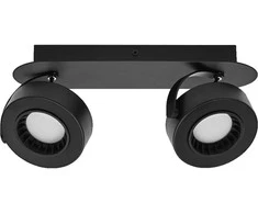 Lubinis šviestuvas 10,5W LED paviršinis šviestuvas SPOT VENUS, juodas, 3000K