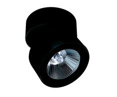 Lubinis šviestuvas 10,6W LED paviršinis šviestuvas MORIS, juodas, 3000K, 4208301