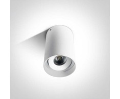Lubinis šviestuvas 10W LED cilindro formos šviestuvas, baltas, 3000K, 12110D/W/W
