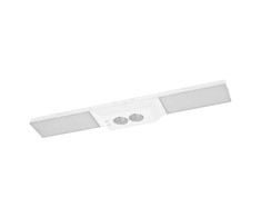 Lubinis šviestuvas 10W LED paviršinis šviestuvas UNDERCABINET, baltas, 3000K, dimeriuojamas