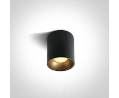 Lubinis šviestuvas 12W LED cilindro formos šviestuvas, juodas, 3000K, 12112Z/B/W