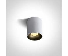 Lubinis šviestuvas 12W LED cilindro formos šviestuvas, baltas, 3000K, 12112Z/W/W
