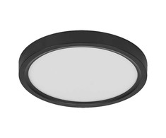Lubinis šviestuvas 12W LED paviršinis šviestuvas ESSENTIAL ORBIS, juodas, 3000K