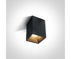 Lubinis šviestuvas 12W LED paviršinis šviestuvas, juodas, 3000K, 12112ZA/B/W