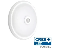 Lubinis šviestuvas 12W LED paviršinis šviestuvas, apvalus, baltas, 6400K, su judesio davikliu, CREE LED chip
