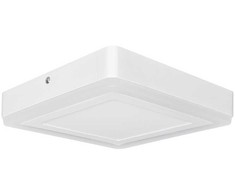 Lubinis šviestuvas Ledvance 15W LED paviršinis šviestuvas LED CLICK Baltas SQ 200 mm, baltas, 3000K