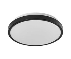 Lubinis šviestuvas 16W LED plafonas ORBIS LONDON, juodas, 3000K