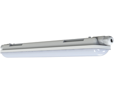 Lubinis šviestuvas 17W LED linijinis šviestuvas DAMP PROOF ECO 3TH, pilkas, 5700K, 120°, 605mm, IP65