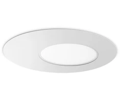 Lubinis šviestuvas Ideal Lux 18W LED paviršinis šviestuvas IRIDE, baltas, 3000K, dimeriuojamas, 312491