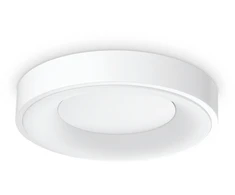 Lubinis šviestuvas Ideal Lux 15W LED paviršinis šviestuvas PLANET, baltas, 3000K, 312323