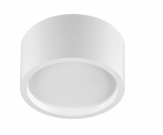Lubinis šviestuvas 17W paviršinis šviestuvas RQ 160 LED N, baltas, 4000K, IP33