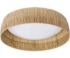 Lubinis šviestuvas 18W LED paviršinis šviestuvas BAMBOO, rudas, 3000K