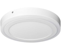 Lubinis šviestuvas Ledvance 18W LED paviršinis šviestuvas LED CLICK Baltas RD 300 mm, baltas, 3000K