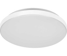 18W LED plafonas ESSENTIAL ORBIS, baltas, 3000K, IP44